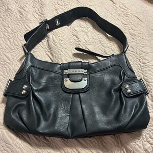 GUESS Black Leather Women's Bag